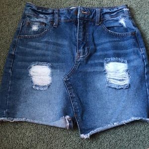 Jean skirt